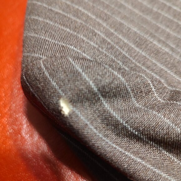 3-piece Brown Pinstripe suit - Picture 9 of 11